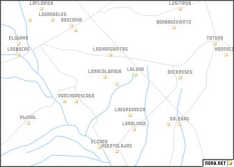 map of Hacienda Tocaima